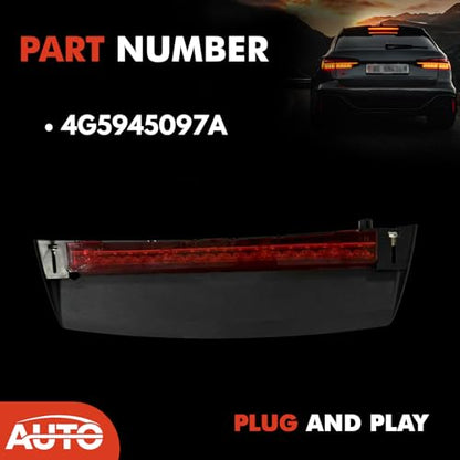 Third Brake Light Tailgate Boot Rear Stop Lamp For Audi