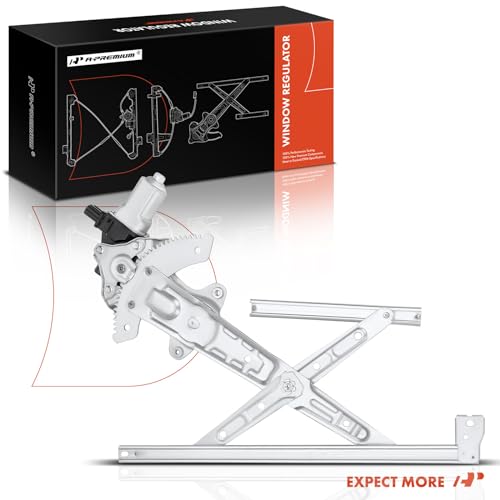 A-Premium Front Driver Side Power Window Regulator with Motor (6-Pin)