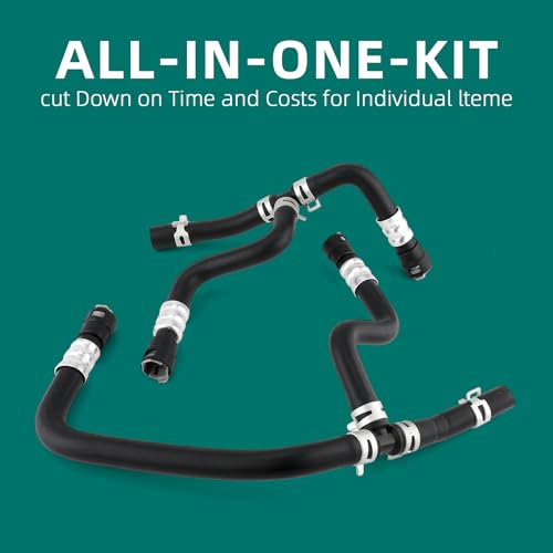 AUTOKAY HAVC Inlet Engine Heater Hose Set Fits for Saturn Outlook 2007-2010