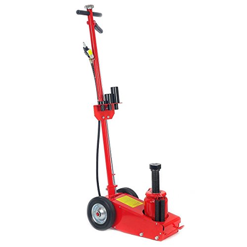 Stark USA Heavy Duty 35-Ton Air Hydraulic Floor Jack for Trucks (70,000lbs) Capacity Service Floor Jack Repair Lifting Tool Shop Air Lift Truck - size: 35 Tons