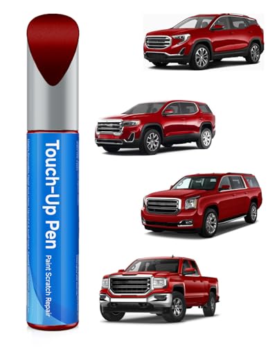Radiant Red Tintcoat/Volcanic Red GNT/WA170H Touch Up Paint Pen Compatible with GMC– DIY Car Paint Scratch Repair Kit, Automotive Paints, Exact Color Match for Scratches, Rust & Chip Repair - color: Radiant Red Tintcoat/Volcanic Red