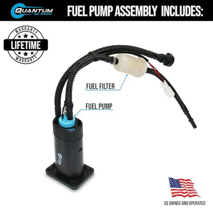 QFS Fuel Pump Assembly for 2009-2018 KTM, Hus, Husq FE 390 450 570 350 SX-F