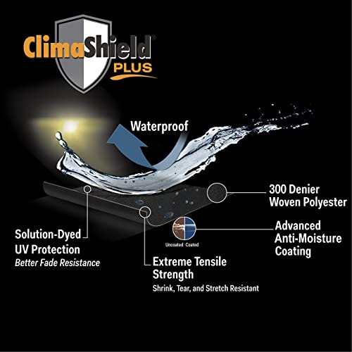 Dowco WeatherAll Plus EZ Zip Motorcycle Cover Professional Grade, Waterproof - size: XL