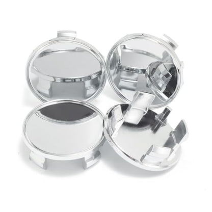 4Pcs 7.46in / 189.5mm Chrome Center Caps 1.92in ID Snap-On - size: OD 54MM , ID 49MM