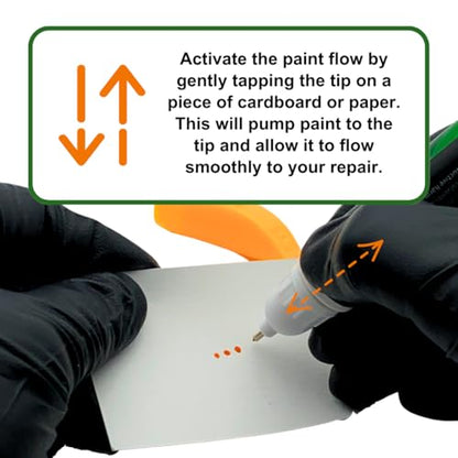 Auto Paint Depot Touch Up Paint - High Gloss Clear Coat -Made in The USA (.5 oz Multi-Pen)