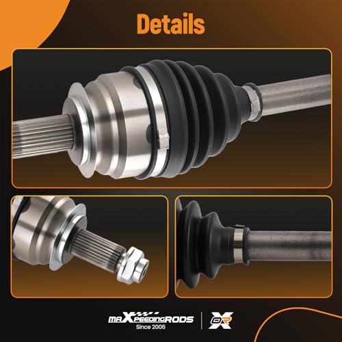 maXpeedingrods Front CV Axle Assembly for Subaru Outback 2010-2014 - size: for 66-07509-2PC