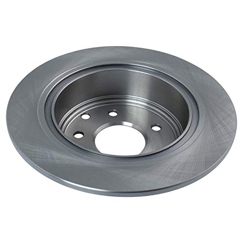 TRQ Rear Brake Pad and Rotor Set Ceramic Rotors - style: BKA10593