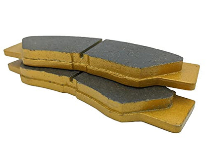 Traild Ceramic Brake Pads for Yamaha Wolverine 2021-2024 Front & Rear - style: Full Vehicle Set (No Parking Brake)