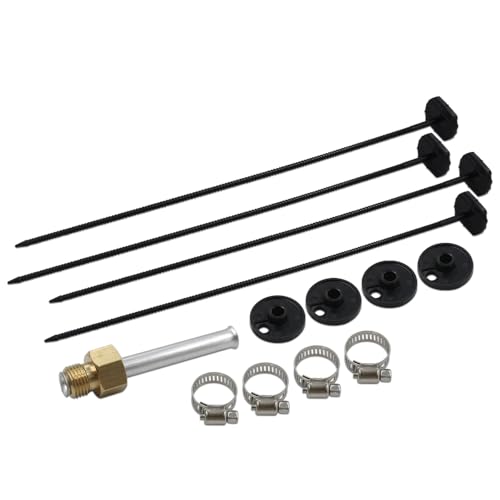 Universal Transmission Oil Cooler Kit Fin Oil Cooler Kit (Silver, 8 Pass) - color: Silver, size: 8 Pass