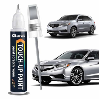 Lunar Silver Metallic(NH-830M) Touch Up Paint Pen for Acura Scratch Repair - color: Lunar Silver Metallic (NH-830M)