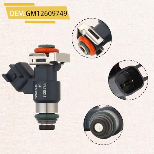 Compatible with/GM 2009-2013 Yukon Escalade Silverado 6.2 Fuel Injectors