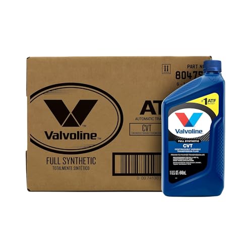 Valvo-Line Full Synthetic CVT Transmission Fluid 1 Quart for Cars and Trucks Engine Protection Smooth Shifting - 6 Pack | 804751