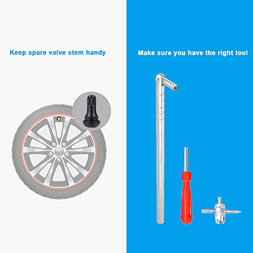 Riseuvo Tire Valve Stem Puller and Installer Tool Kit for Cars, Trucks