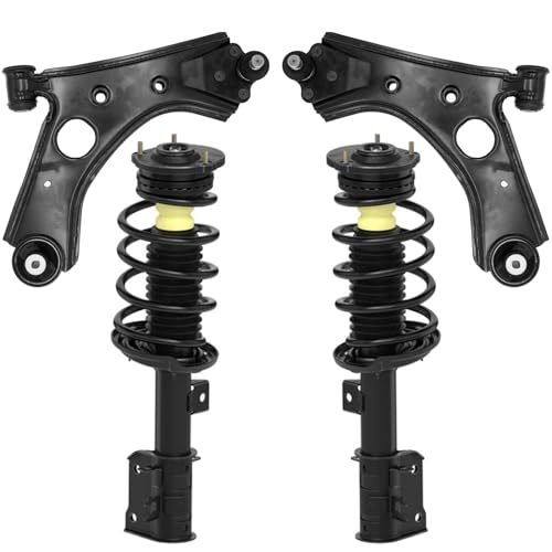 Detroit Axle - 4pc Front Struts Kit for 2015-2022 Ram ProMaster City - size: 4CQ472427/Big Kit