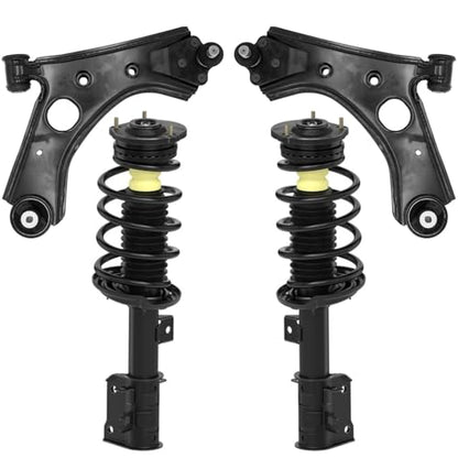 Detroit Axle - 4pc Front Struts Kit for 2015-2022 Ram ProMaster City - size: 4CQ472427/Big Kit