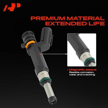 A-Premium Set of 4 Fuel Injectors Compatible with Nissan