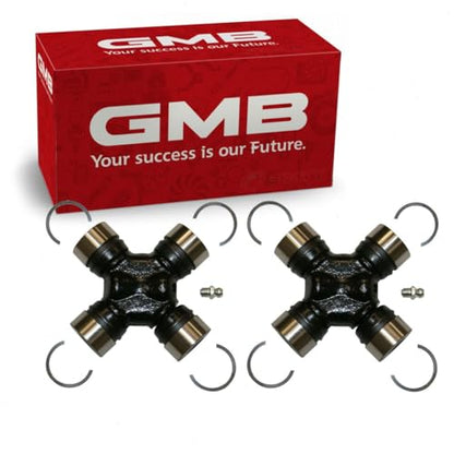 2 pc GMB Front Shaft All Universal Joints for GMC Sierra 1500 2002-16