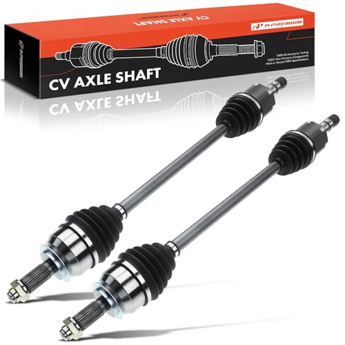 A-Premium Set of 2 Front CV Axle Shaft Assembly - style: Front Driver and Passenger Side