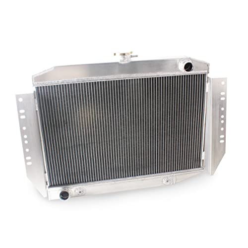 OHOB-COOL 3 Rows High Performance Flow Full Aluminum Radiator for 1972-1988 Jeep Cherokee Wagoneer J10 J20 5.9 V8 - size: 1972-1988 jeep