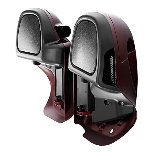 Wicked Red/Twisted Cherry Water Cooled Vented Lower Fairing Fit for Harley 2018-2019 Road Glide Ultra; Electra Glide Ultra Limited Low; Electra Glide Ultra Limited - color: For Harley 2018-2019 Wicked Red