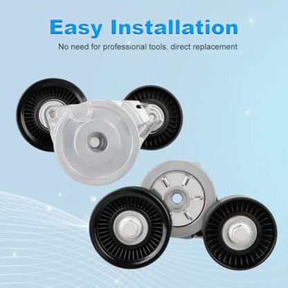 Belt Tensioner Assembly Compatible with Dodge Dakota Durango Ram 1500 - size: Belt Tensioner