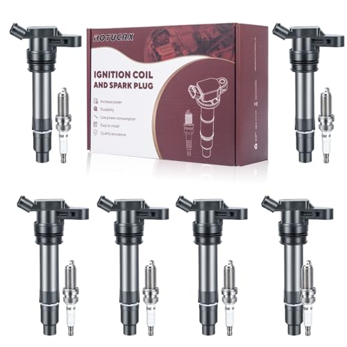 UF594 Ignition Coils & Spark Plugs Tune Up Kit, 6 Pack - size: UF594 & Spark Plugs