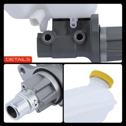 A-Premium Brake Master Cylinder with Reservoir and Sensor