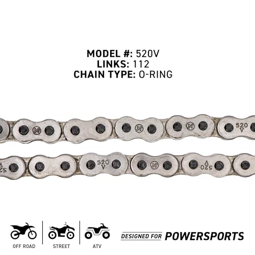 NICHE Drive Sprocket Chain Combo for Honda CBR600RR Front 16 Rear 42 Tooth 520V O-Ring 112 Links - size: O-Ring Chain