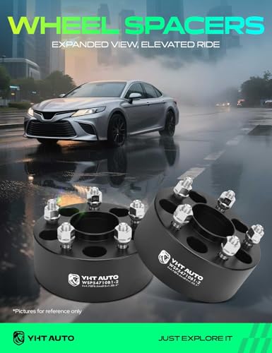 YHTAUTO 5x4.75 Hub Centric Wheel Spacers 2.5 Inch for Buick, Chevy, GMC - size: 2.5 Inch Thickness, style: 2 PCS