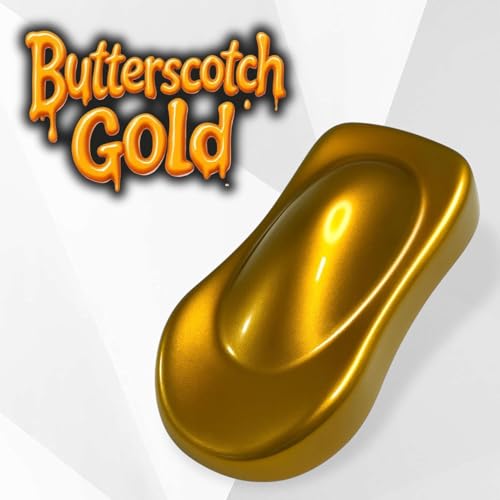LiME LiNE Candy Pearl Basecoat Aerosol Spray Paint - Automotive Custom Car Paint for Pro Results - No Spray Gun Needed (Butterscotch Gold) - color: Butterscotch Gold