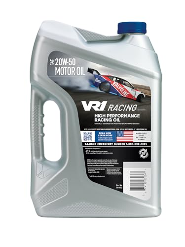 Valvoline VR1 Racing SAE 20W-50 Motor Oil 5 QT, Case of 3 - size: 5 QT, Case of 3, style: VR1