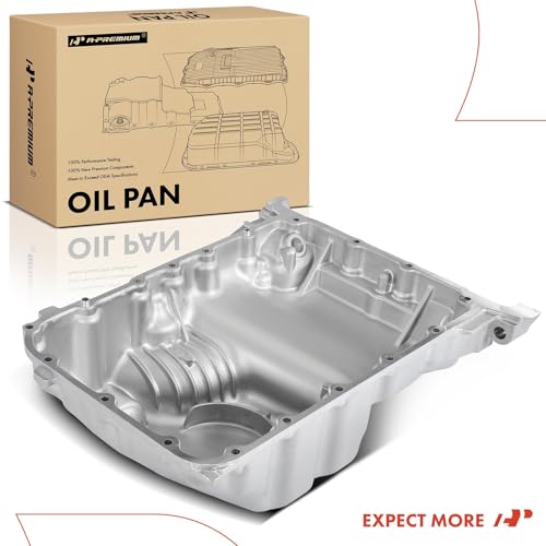 A-Premium Engine Oil Pan Sump with Drain Plug