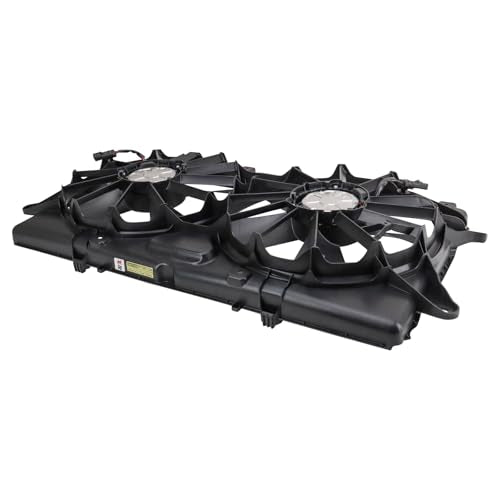 TRQ Radiator Dual Cooling Fan Assembly - style: RFA80237