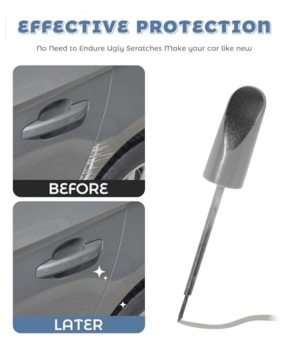 Car Paint Scratch Repair,Touch Up Paint for Cars,Car Accessories,Scratch Pens for Cars,Indoor and Outdoor Use,Easy & Quick Erase Automotive Scratches,Suitable for Most Trucks and SUVs (Gray) - color: Gray