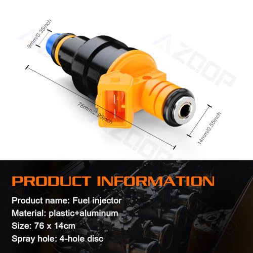 0280150943 Fuel Injectors For Ford F150 F250 F350 5.4L 1999-2003 - size: For Ford F150 F250 F350 5.4L (1999-2003)