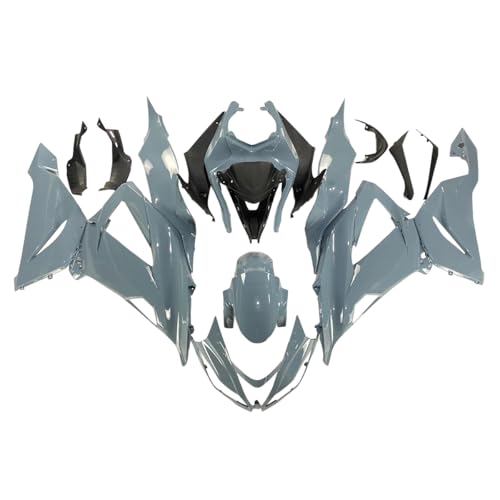 Cement Grey Fairings for Kawasaki ZX6R 2013 14 15 2018 Injection Bodywork - color: Cement Grey