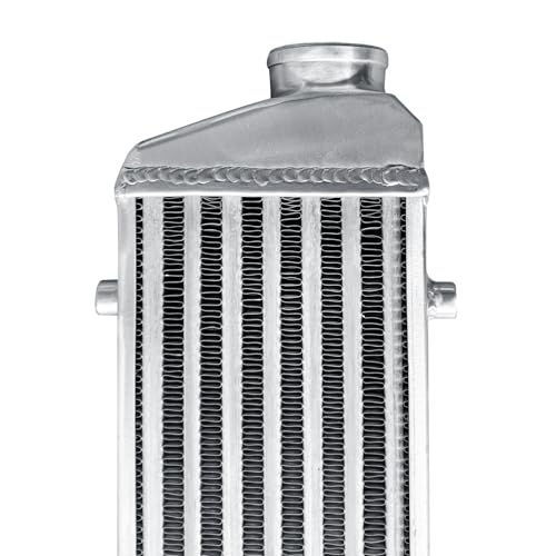 Universal Intercooler 23''x7''x2.7" Front Mount Intercooler 2.2'' Inlet and Outlet Aluminum Turbo Intercooler Direct Replacement for Any Turbo Charger system - size: 23''x7''x2.7" 2.2''