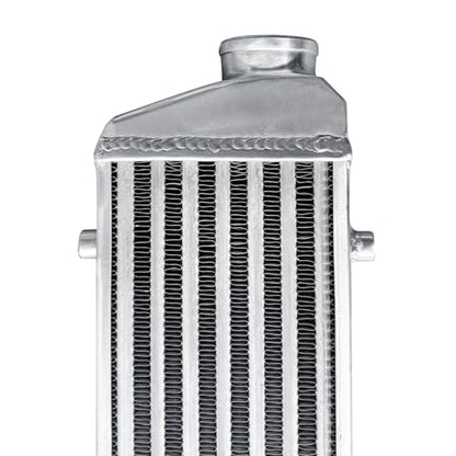 Universal Intercooler 23''x7''x2.7" Front Mount Intercooler 2.2'' Inlet and Outlet Aluminum Turbo Intercooler Direct Replacement for Any Turbo Charger system - size: 23''x7''x2.7" 2.2''