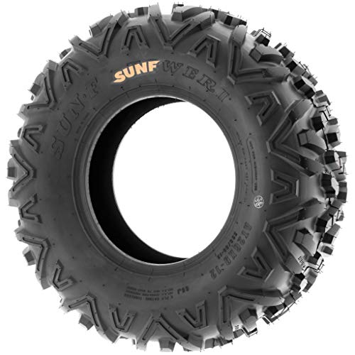 Set of 2 SunF Power.II 26x9-12 ATV UTV Off-Road Tires, All-Terrain, 6 PR, Tubeless A051 - size: 26x9-12