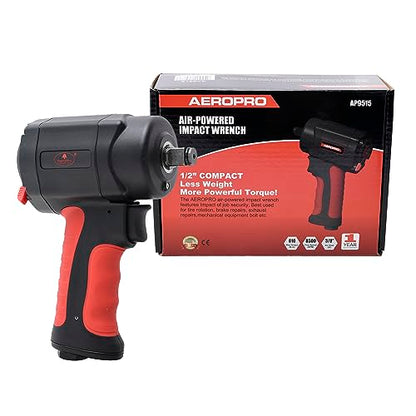 AEROPRO TOOLS air impact wrench 1/2，pneumatic mini impact gun