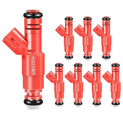 Fuel Injectors Set of 8 Compatible with Dodge Ram 1500 2000-2003