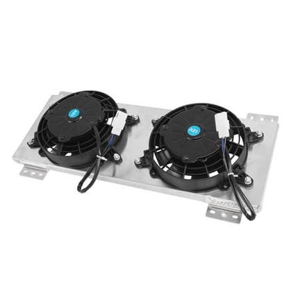 Aluminum Shroud W/ 120W Fan For Tru-Cool 40,000 40k GVW Transmission Oil Cooler Automotive Replacement Shroud Fan