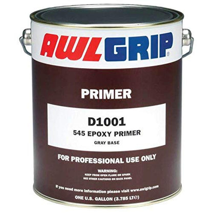 Awlgrip 545 Epoxy Primer Quart 98-D1001q, Gray