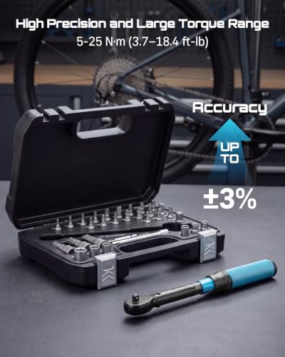 Seesii 1/4-Inch Drive Torque Wrench - size: 1/4-Inch Drive Torque Wrench