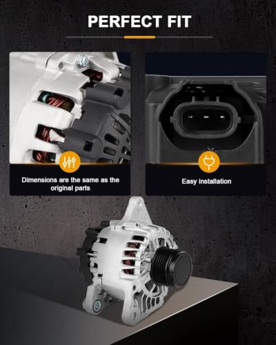 ROADFAR 90AMP Alternator for Kia for Soul 2.0L 2012-2016,for 11611