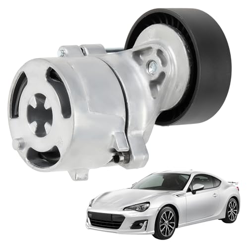 Belt Tensioner Assembly with Pulley Fit for Subaru Forester 2011-2018, Impreza 2012-2015, Legacy 2013-2019, Outback WRX, Replace# 23769AA040, 23769AA05A - size: 23769AA040