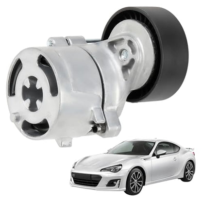 Belt Tensioner Assembly with Pulley Fit for Subaru Forester 2011-2018, Impreza 2012-2015, Legacy 2013-2019, Outback WRX, Replace# 23769AA040, 23769AA05A - size: 23769AA040