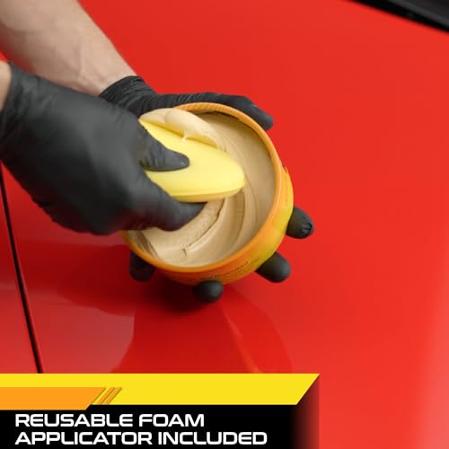 Formula 1 Carnauba Car Wax Paste, High Gloss Shine & Water Beading, 8oz - size: 8 Fl Oz (Pack of 1)