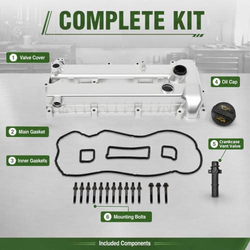 Valve Cover Compatible with mazda 3 2.0L 2.3L 2006-2009