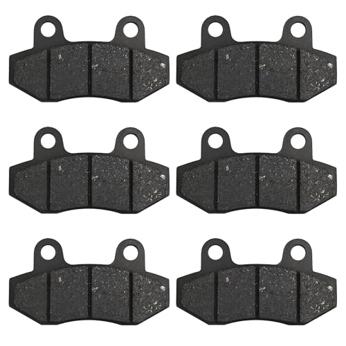 PRO BAT Disc Brake Pads Shoes for 50cc 110cc 125cc 150cc 200cc 250cc Scooter Moped Pit Bike ATV Motorcycle Pack of 2